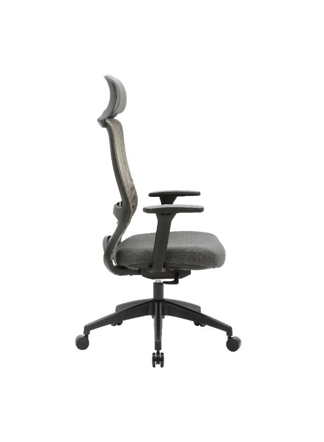 DAMONS Ergonomic Office Chair, Big and Tall Office Chair, Headrest with 2D Armrest, Lumbar Support and PU Wheels, Swivel Computer Task Chair for Office - Image 4